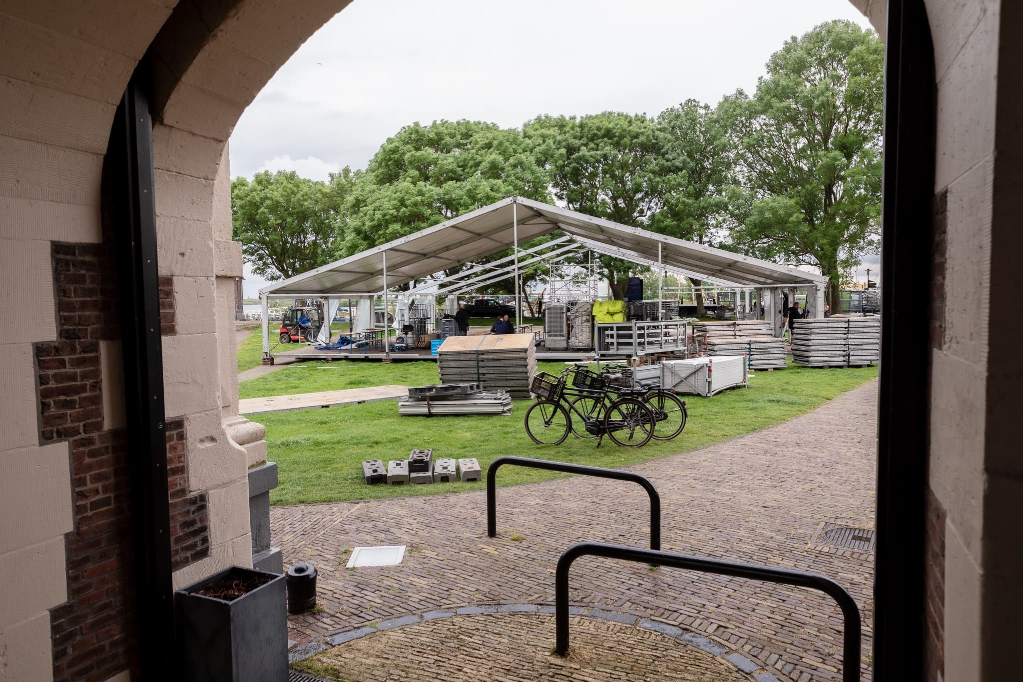 De tent staat weer op Het Landje van Top!